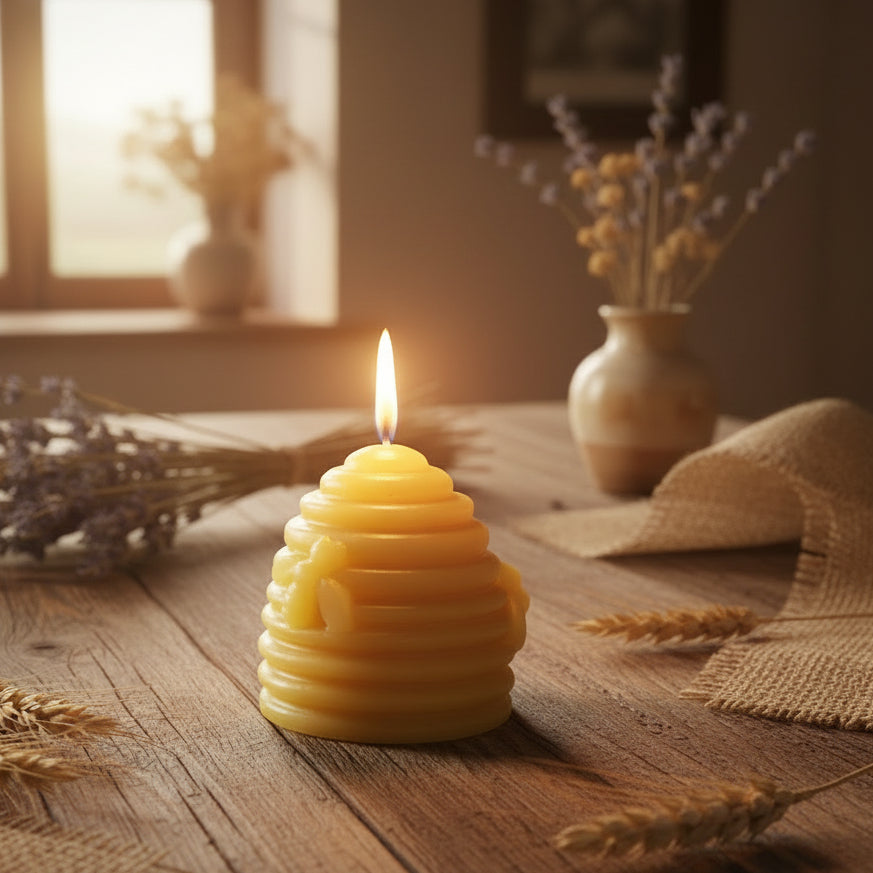 Candele in Cera d'Api piccola - Orso- Bugno- Angelo- Vasetto