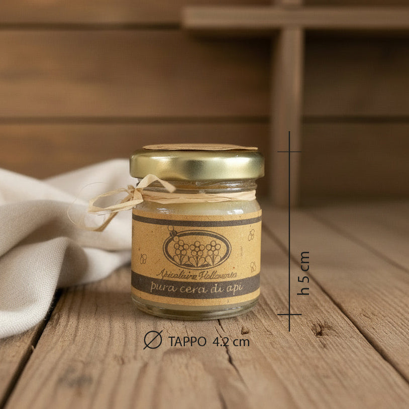 Candele in Cera d'Api piccola - Orso- Bugno- Angelo- Vasetto