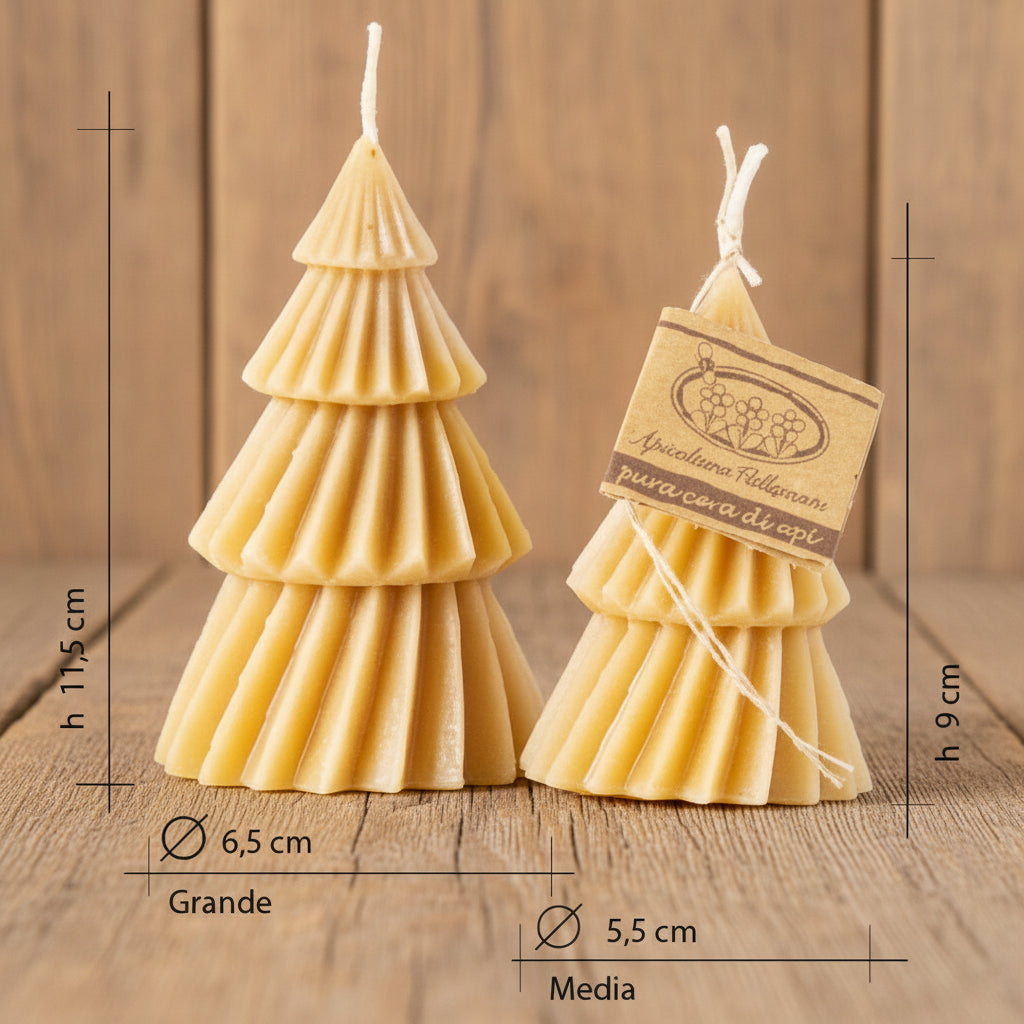 Candele in Cera d'Api - Albero