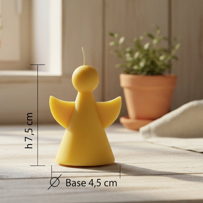 Candele in Cera d'Api piccola - Orso- Bugno- Angelo- Vasetto