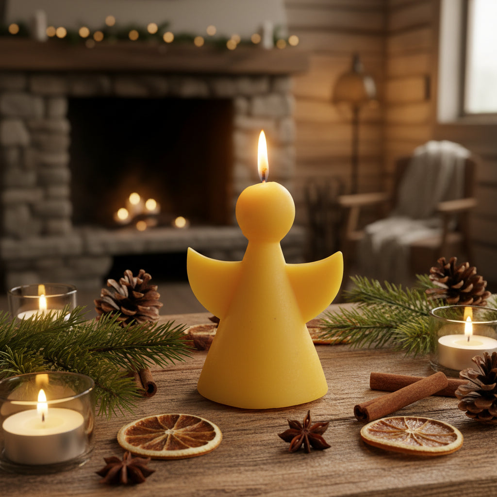 Candele in Cera d'Api piccola - Orso- Bugno- Angelo- Vasetto